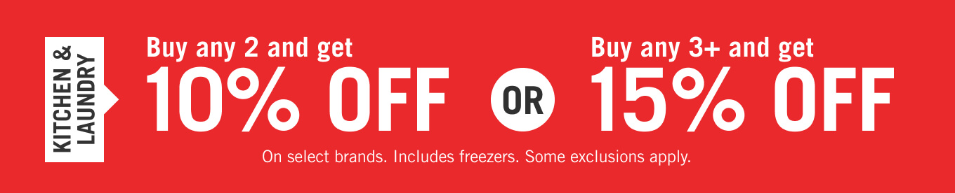 Buy any 3+ and get 15% off.