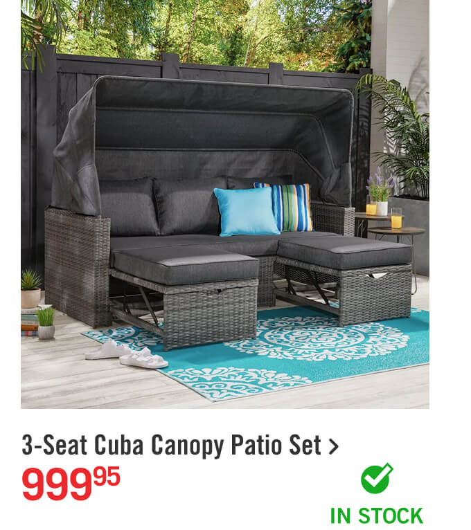 Cuba Patio Conversation Set.