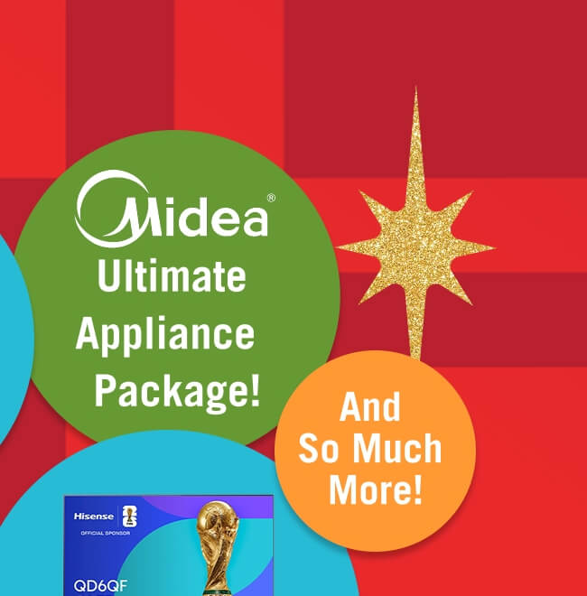 Midea Ultimate Appliance Package.