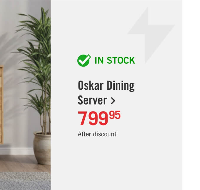 Oskar Dining Server.