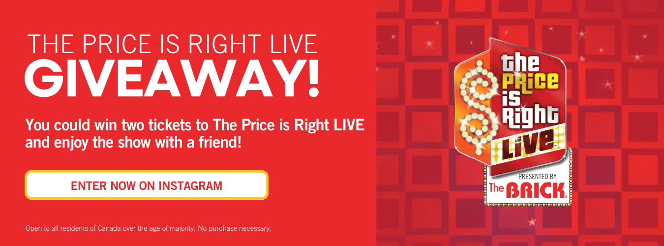 Win 2 tickets to The Price is Right Live.