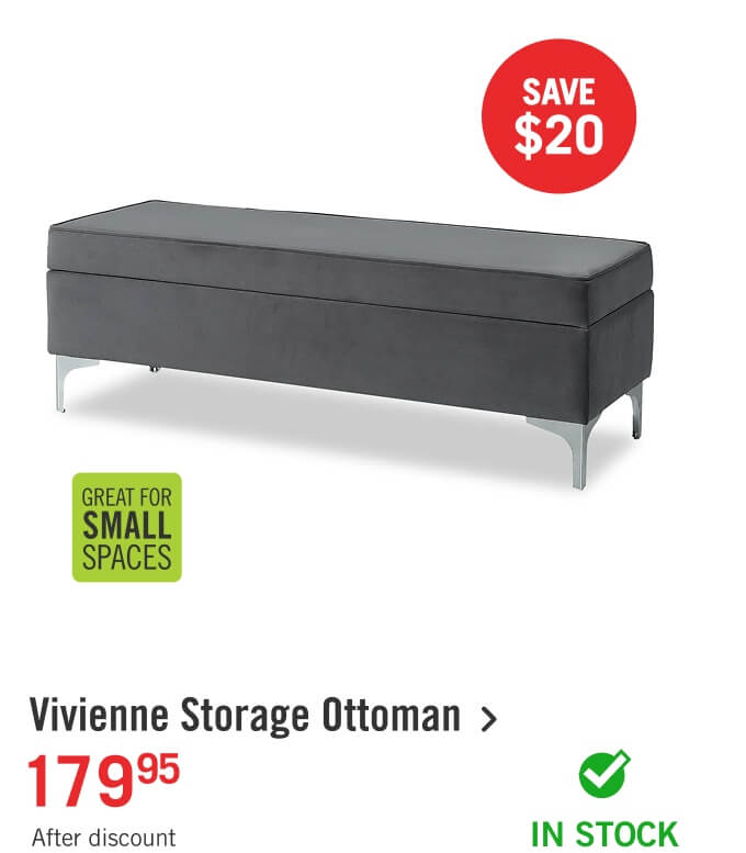 Vivienne Storage Ottoman.