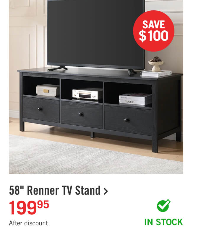 58" Renner TV Stand.