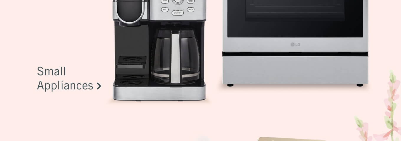 Shop Small Appliances.