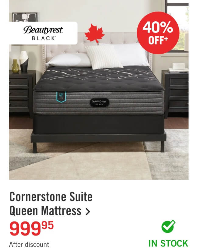 Cornerstone Suite Queen Mattress.