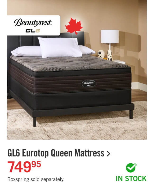 GL6 Eurotop Queen Mattress.