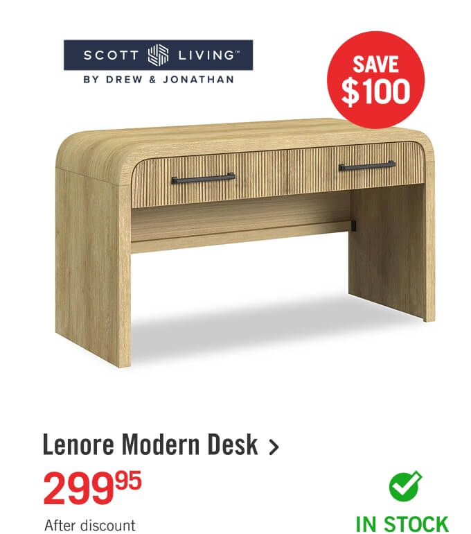 Lenore 54" Modern Desk.