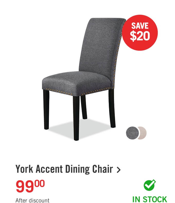 York Wing-Back Dining Chair.