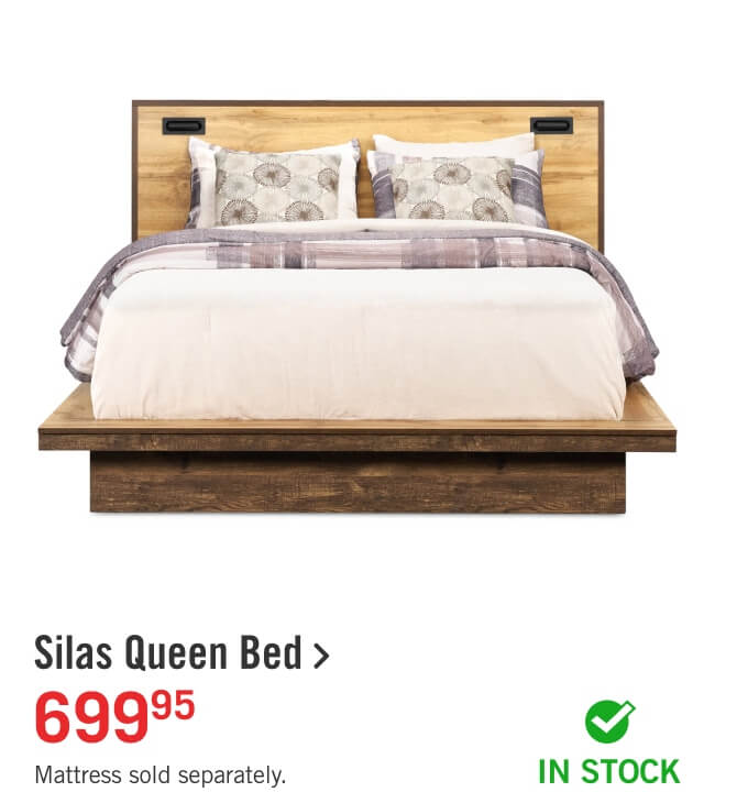 Silas Platform Bed.