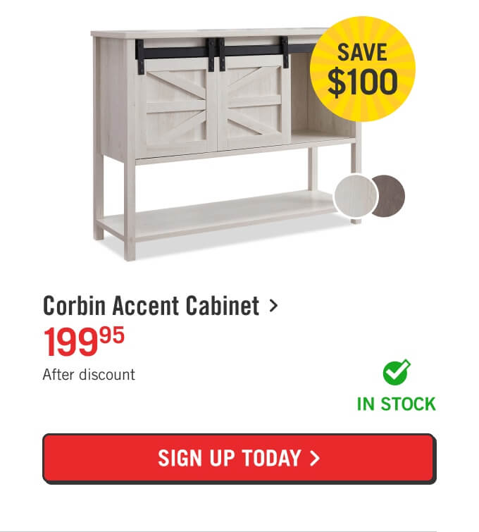 Corbin Accent Cabinet.