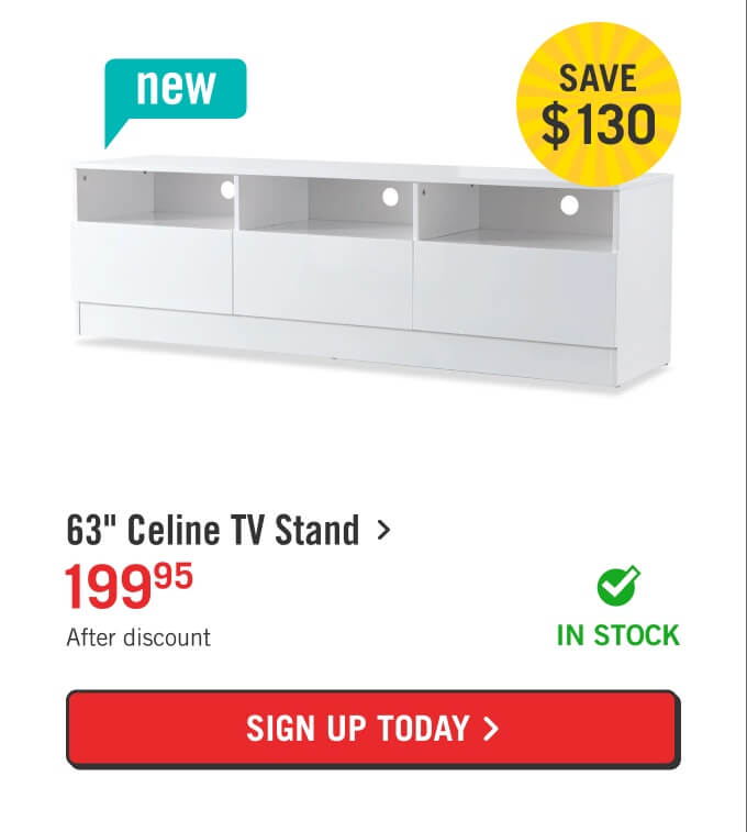 Celine 63" TV Stand.