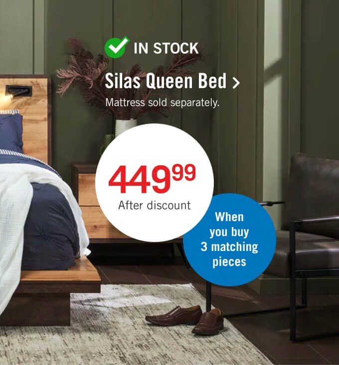 Silas Queen Bed.
