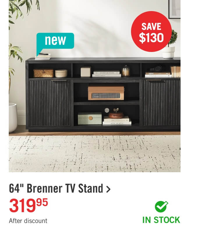 64" Brenner TV Stand.