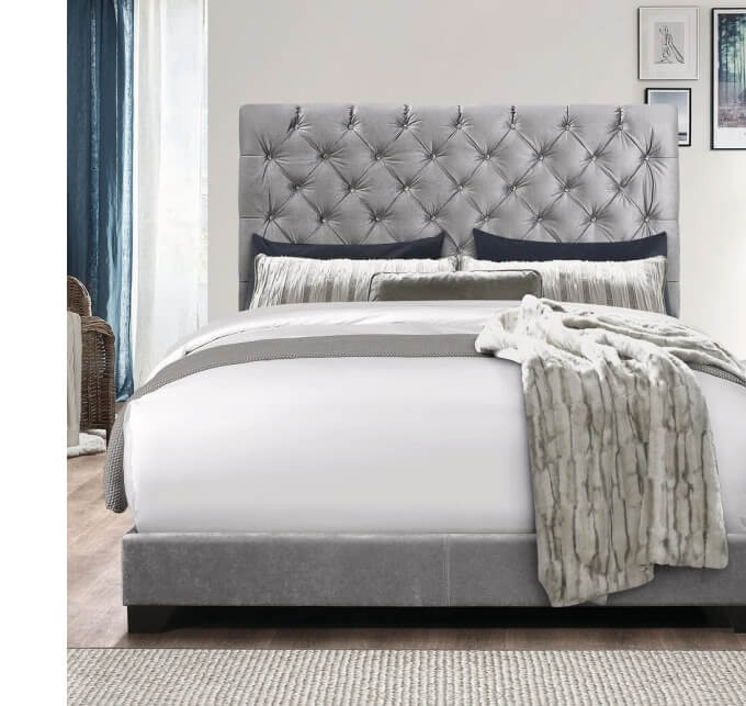 Candace Upholstered Bed.