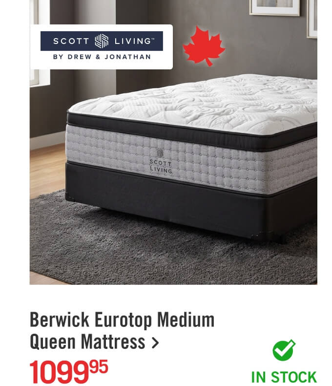 Berwick Eurotop Medium Queen Mattress.
