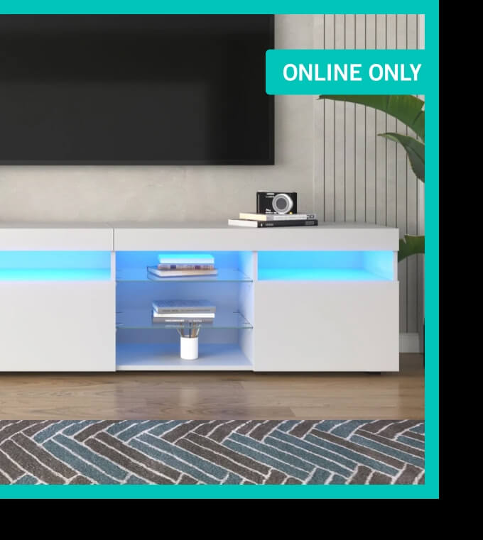 James 70.8" Modern TV Cabinet.