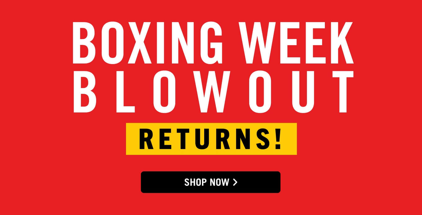 Boxing Week Blowout Returns.