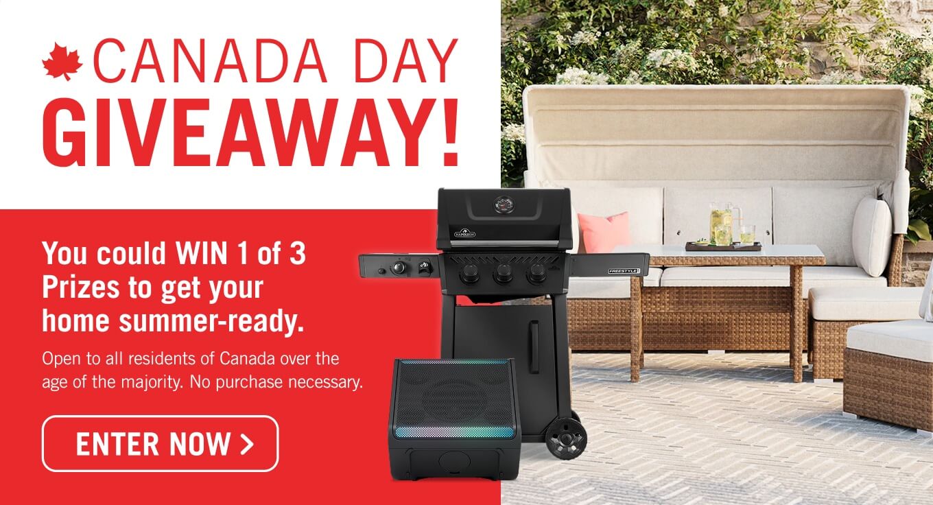 Canada Day Giveaway. You could win 1 of 3 prizes.