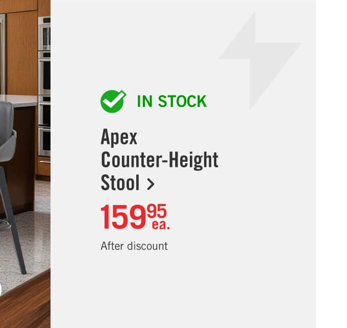 Apex Counter-Height Stool.