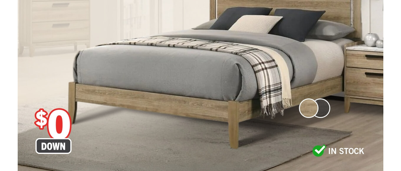 Sable Queen Bed.