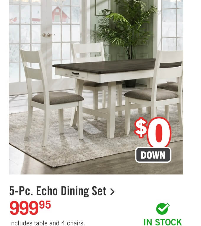 5-Pc. Tavo Dining Set.