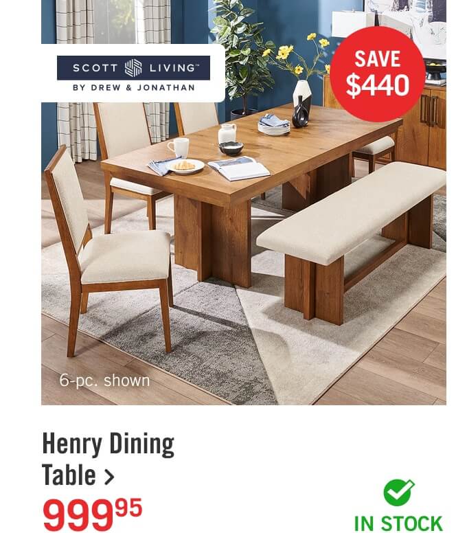 Henri Dining Table.