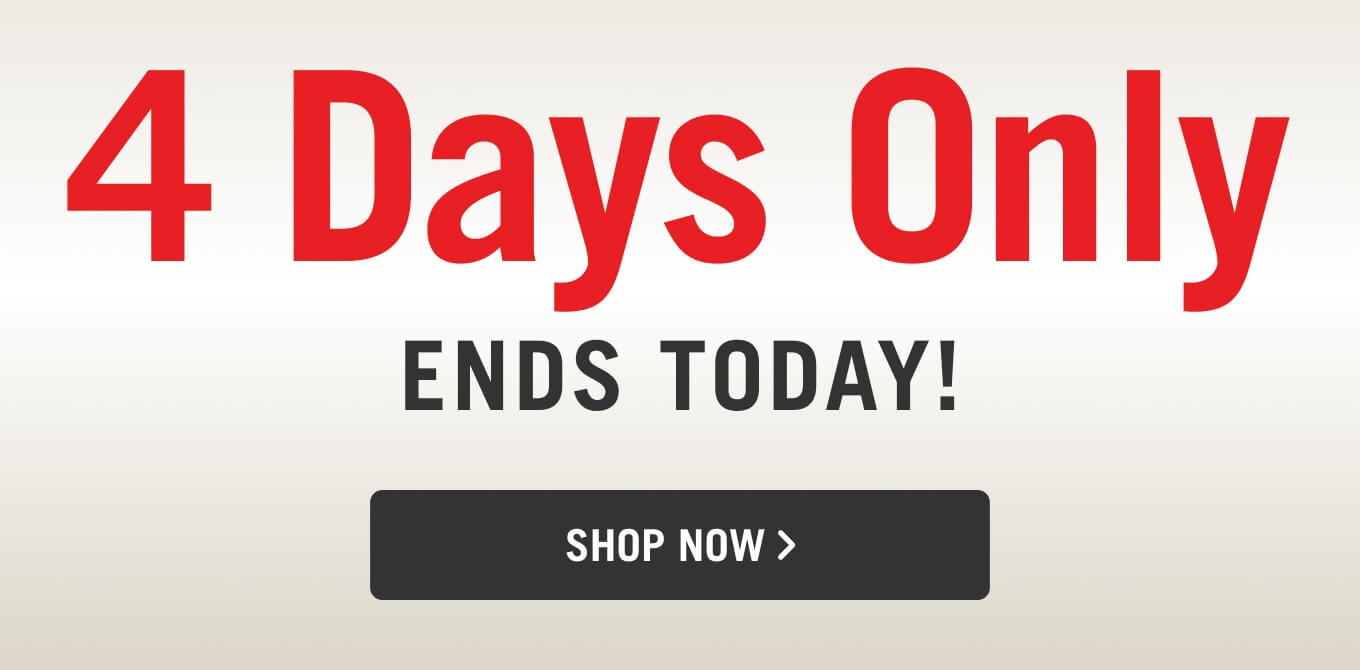 4 Day Sale Starts.