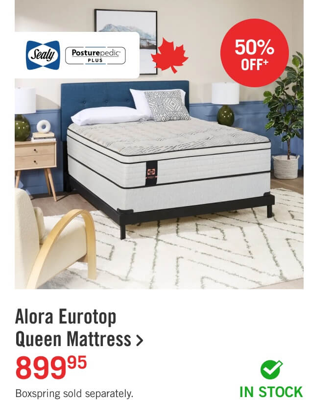 Alora Eurotop Queen Mattress.
