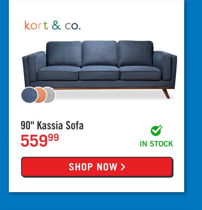 90" Kassia Sofa.