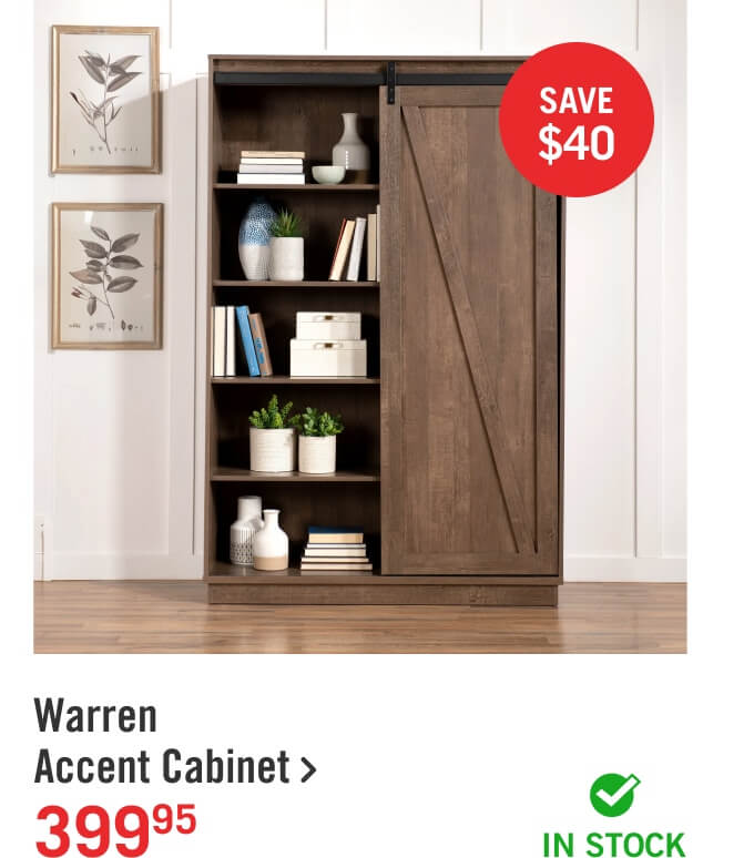 Warren Accent Cabinet.