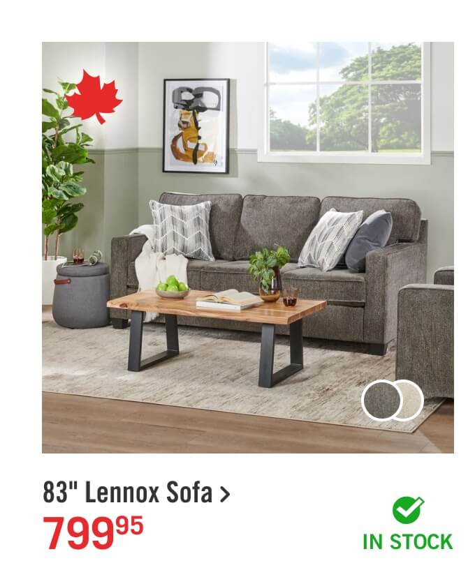 83" Lennox Sofa.