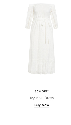Ivy Maxi Dress - ivory 30% OFF* - Shop Now