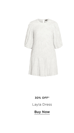 Layla Dress - ivory 30% OFF* - Shop Now
