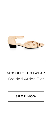 WIDE FIT Braided Arden Flat - natural 50% OFF* - Shop Now