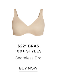 Shop the Seamless Underwire Bra in latte for $22*