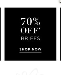 Shop 70% Off* Selected Briefs