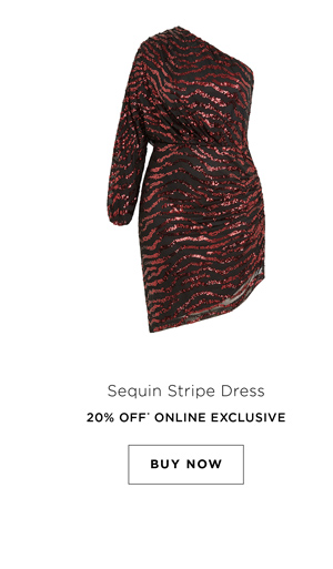 Shop the Sequin Stripe Dress