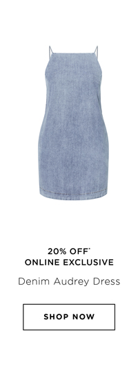 Shop the Denim Audrey Dress