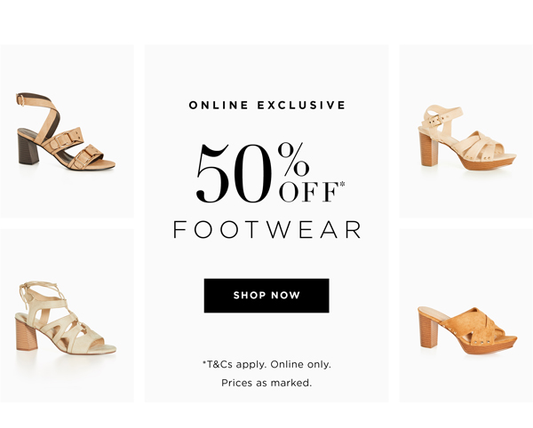 Shop 50% Off* Shoes