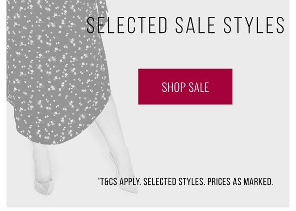 Shop SALE | Up To 70% Off* Selected Sale Styles