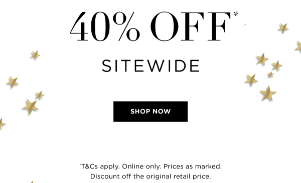 MERRY CHIC-MAS | Shop 40% Off* Site wide