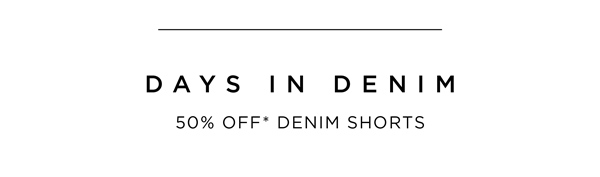 Shop 50% Off* Denim Shorts