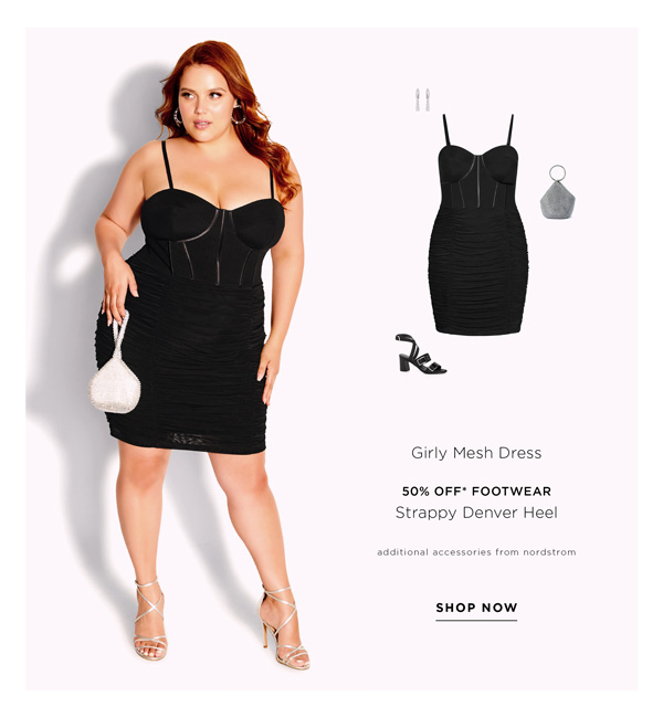 Shop the Girly Mesh Dress