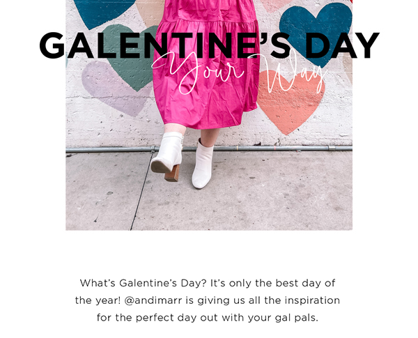 Shop Galentine's Day Looks