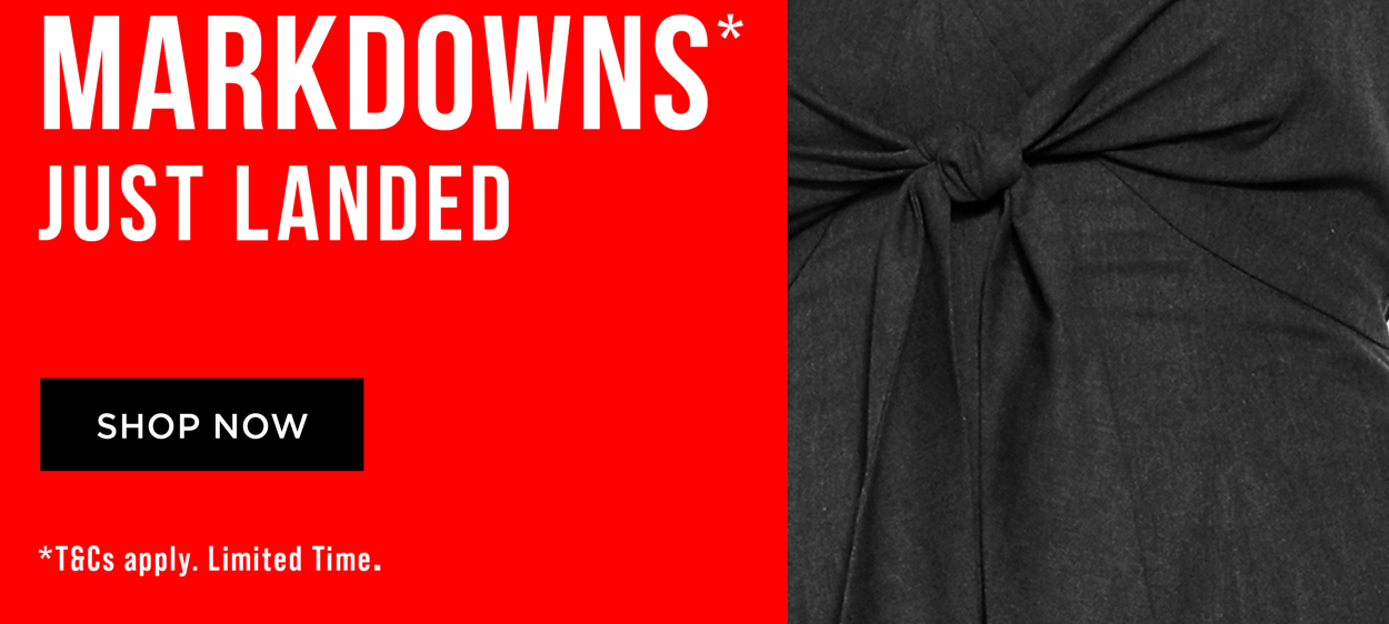 Shop Further Markdowns* Now