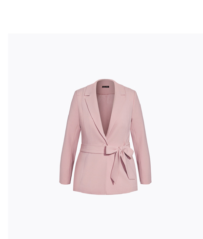 So Elegant Jacket In Dusty Rose | Shop Now