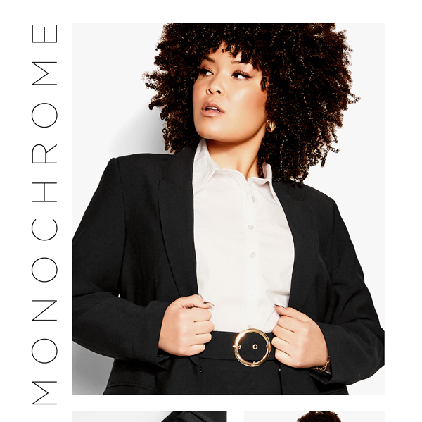 Monochrome Suiting | Shop Now