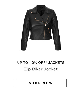 Shop the Zip Biker Jacket