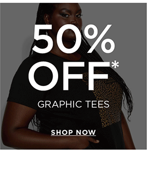 Shop 50% Off* Graphic Tees