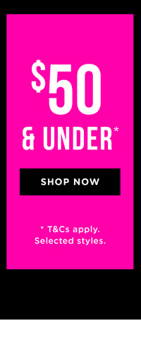 Shop Sale | $50 & Under*